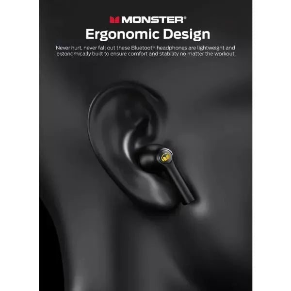 Monster Airmars Earphones XKT02 Black