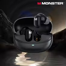 Monster XKT28 Bluetooth 5.4 Wireless Headphones Noise Cancellation Gaming Dual Mode Earbuds