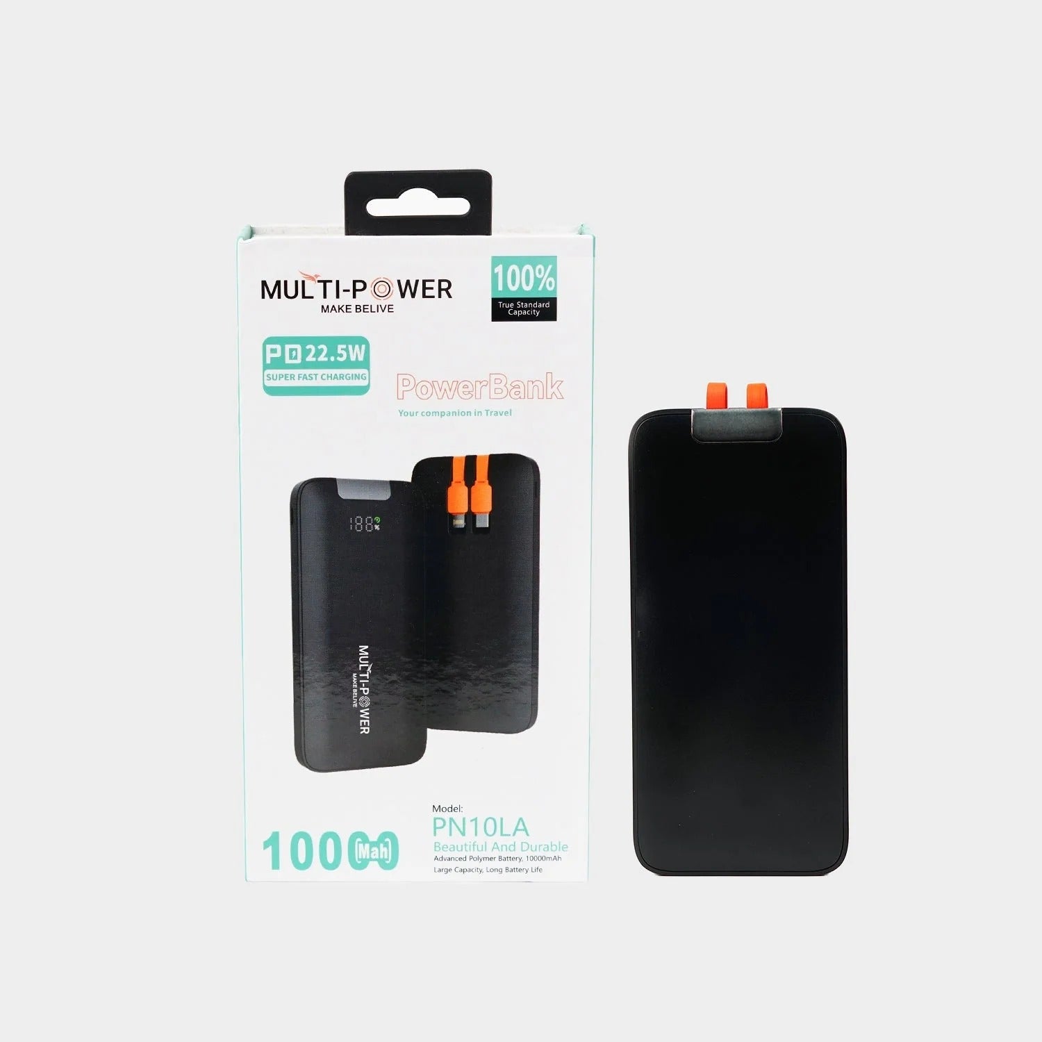 Wireless Power Bank | 10000mAh Portable Charger